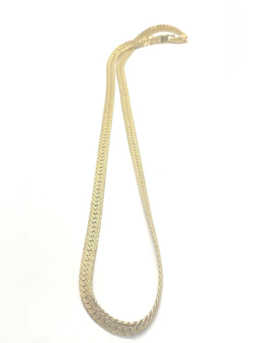 Vintage Napier Herringbone Chain Necklace